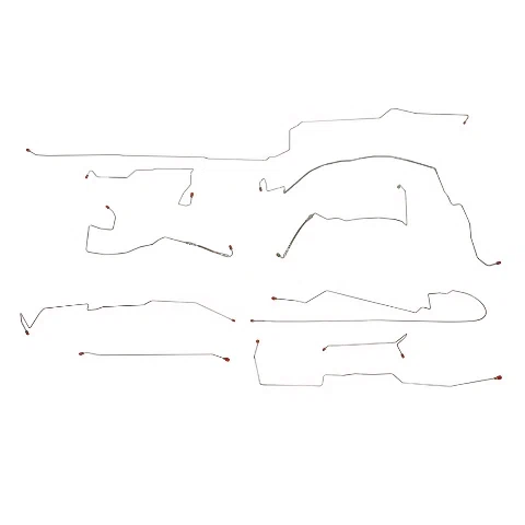 1999-2004 Chrysler 300M Complete Brake Line Kit w_ AWABS Traction Control CBK0027OM